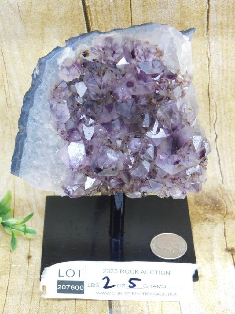 AMETHYST DISPLAY ROCK STONE LAPIDARY SPECIMEN - 2