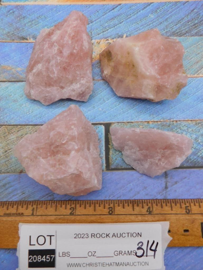 ROSE QUARTZ ROCK STONE LAPIDARY SPECIMEN: WELCOME TO HATMAN AUCTIONS! SPECIAL NOTICE: Please see photos for measurements and descriptions. ***Yes, we have in house shipping with MANY REPEAT CUSTOMERS because of our streamlined service. ****We