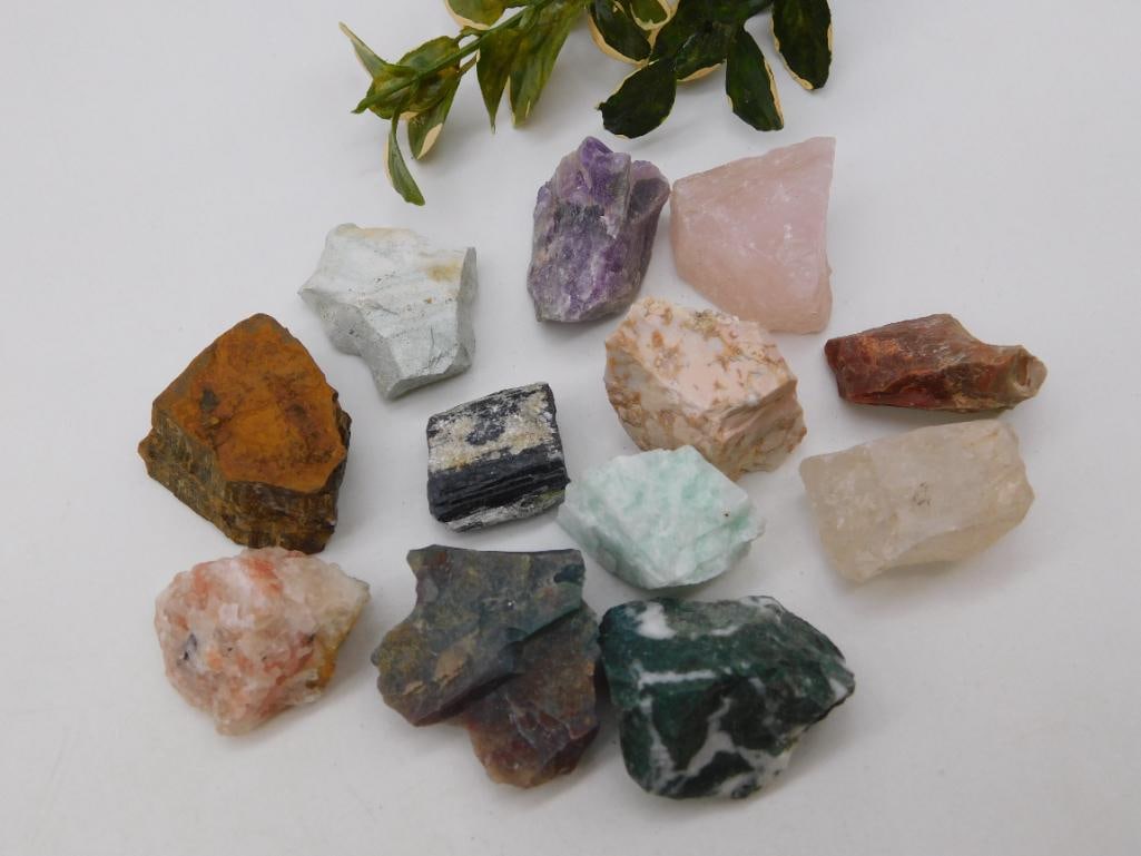 MIXED ROUGH ROCK ROCK STONE LAPIDARY SPECIMEN: WELCOME TO HATMAN AUCTIONS! SPECIAL NOTICE: Please see photos for measurements and descriptions. ***Yes, we have in house shipping with MANY REPEAT CUSTOMERS because of our streamlined service. ****We