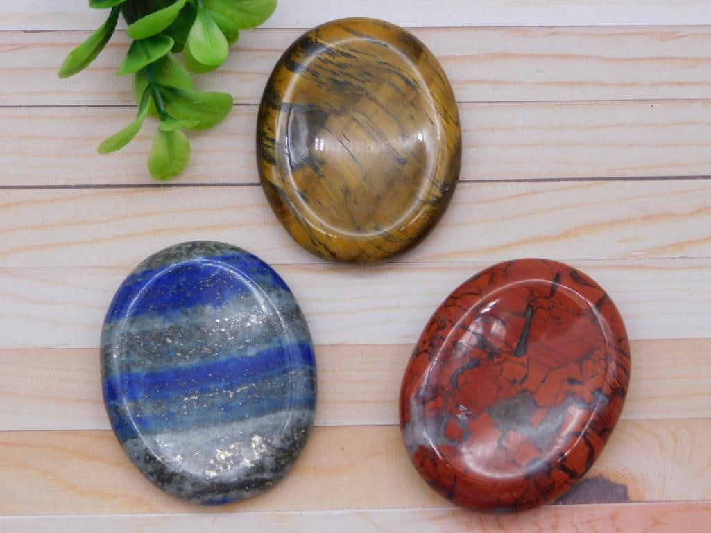 WORRY STONES ROCK STONE LAPIDARY SPECIMEN: WELCOME TO HATMAN AUCTIONS! SPECIAL NOTICE: Please see photos for measurements and descriptions. ***Yes, we have in house shipping with MANY REPEAT CUSTOMERS because of our streamlined service. ****We