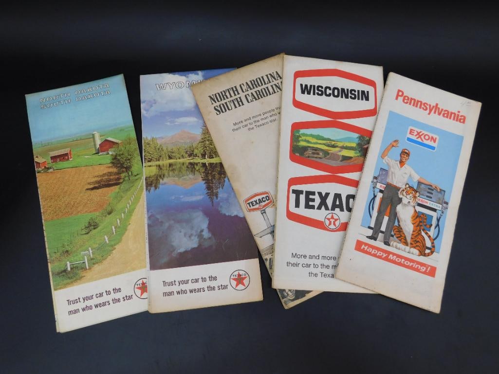 TEXACO ROAD MAPS ASSORTED STATES VINTAGE ANTIQUE AUTOMOBILIA: WELCOME TO HATMAN AUCTIONS! SPECIAL NOTICE: Please see photos for measurements and descriptions. ***Yes, we have in house shipping with MANY REPEAT CUSTOMERS because of our streamlined service. ****We