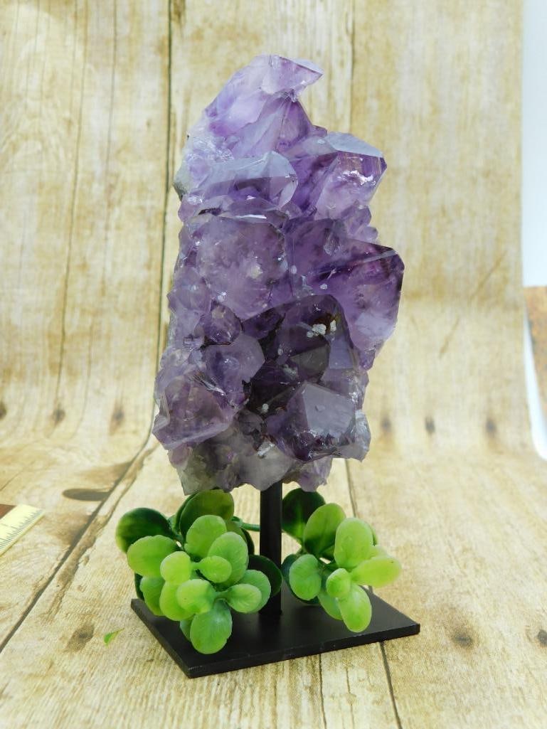 AMETHYST DISPLAY ROCK STONE LAPIDARY SPECIMEN: WELCOME TO HATMAN AUCTIONS! SPECIAL NOTICE: Please see photos for measurements and descriptions. ***Yes, we have in house shipping with MANY REPEAT CUSTOMERS because of our streamlined service.
