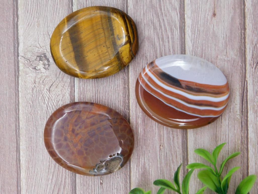WORRY STONES ROCK STONE LAPIDARY SPECIMEN: WELCOME TO HATMAN AUCTIONS! SPECIAL NOTICE: Please see photos for measurements and descriptions. ***Yes, we have in house shipping with MANY REPEAT CUSTOMERS because of our streamlined service.