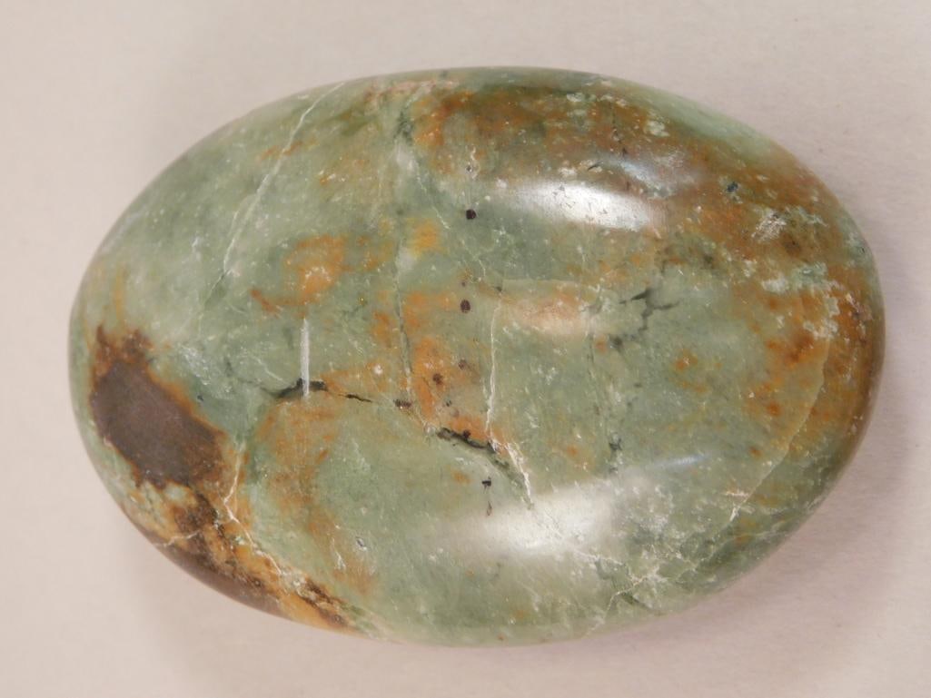 CHRYSOPRASE POLISHED ROCK STONE LAPIDARAY SPECIMEN: WELCOME TO HATMAN AUCTIONS! SPECIAL NOTICE: Please see photos for measurements and descriptions. ***Yes, we have in house shipping with MANY REPEAT CUSTOMERS because of our streamlined service. ****We