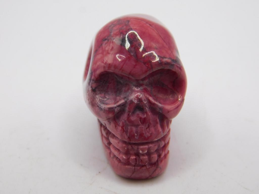STONE SKULL ROCK STONE LAPIDARY SPECIMEN: WELCOME TO HATMAN AUCTIONS! SPECIAL NOTICE: Please see photos for measurements and descriptions. ***Yes, we have in house shipping with MANY REPEAT CUSTOMERS because of our streamlined service.