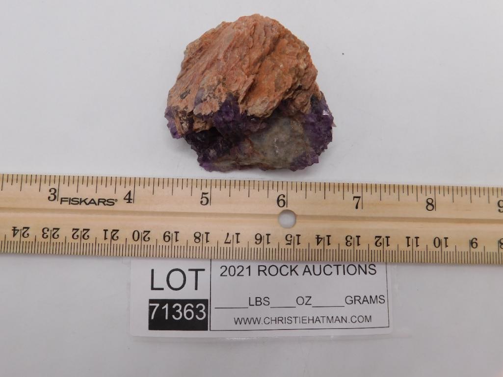 AMETHYST ROCK STONE LAPIDARY SPECIMEN - 3