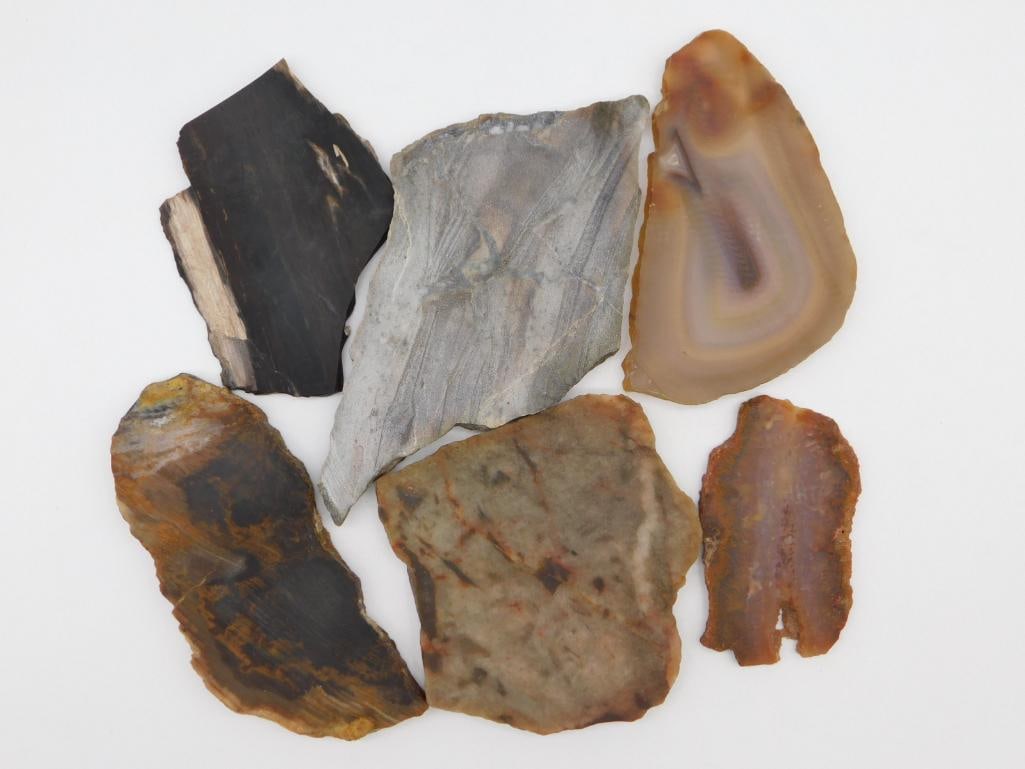 MIXED ROCK STONE LAPIDARY SPECIMEN: WELCOME TO HATMAN AUCTIONS! SPECIAL NOTICE: Please see photos for measurements and descriptions. ***Yes, we have in house shipping with MANY REPEAT CUSTOMERS because of our streamlined service.