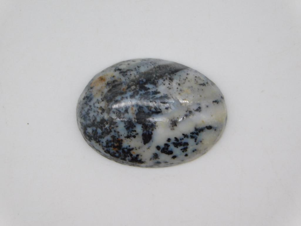 DENDRITIC OPALITE CABOCHON ROCK STONE LAPIDARY SPECIMEN: WELCOME TO HATMAN AUCTIONS! SPECIAL NOTICE: Please see photos for measurements and descriptions. ***Yes, we have in house shipping with MANY REPEAT CUSTOMERS because of our streamlined service.