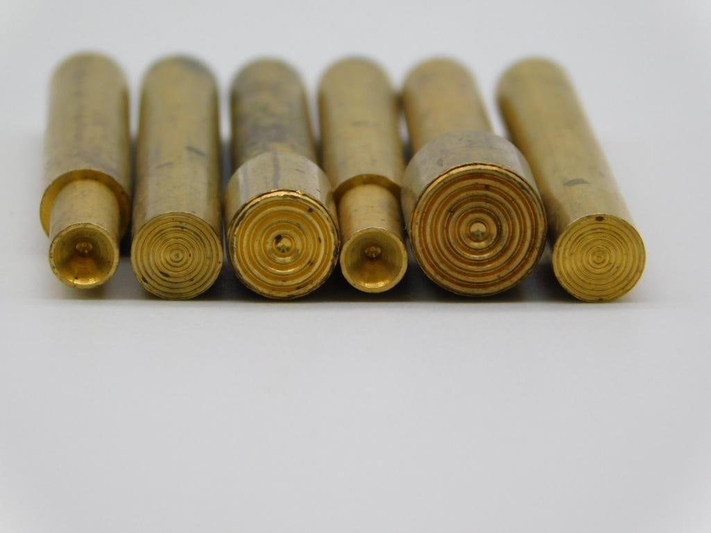 BRASS DOPS: WELCOME TO HATMAN AUCTIONS! SPECIAL NOTICE: Please see photos for measurements and descriptions. ***Yes, we have in house shipping with MANY REPEAT CUSTOMERS because of our streamlined service.
