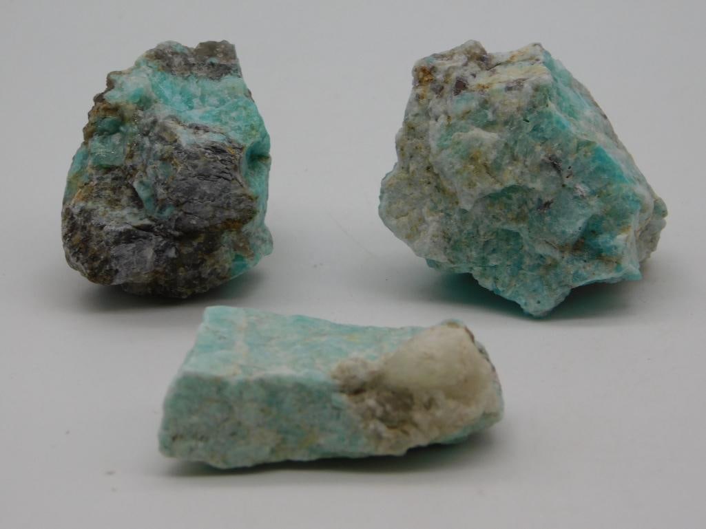AMAZONITE ROCK STONE LAPIDARY SPECIMEN: WELCOME TO HATMAN AUCTIONS! SPECIAL NOTICE: Please see photos for measurements and descriptions. ***Yes, we have in house shipping with MANY REPEAT CUSTOMERS because of our streamlined service.