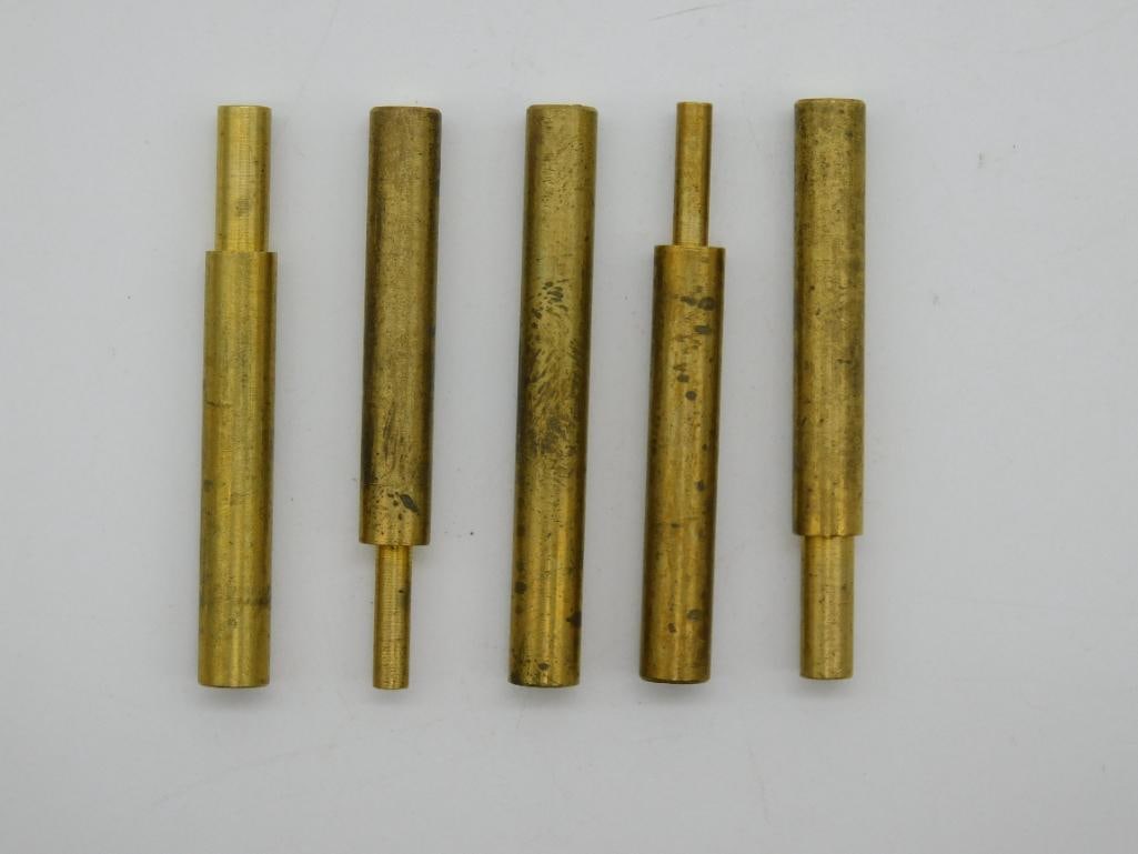 BRASS DOPS: WELCOME TO HATMAN AUCTIONS! SPECIAL NOTICE: Please see photos for measurements and descriptions. ***Yes, we have in house shipping with MANY REPEAT CUSTOMERS because of our streamlined service.