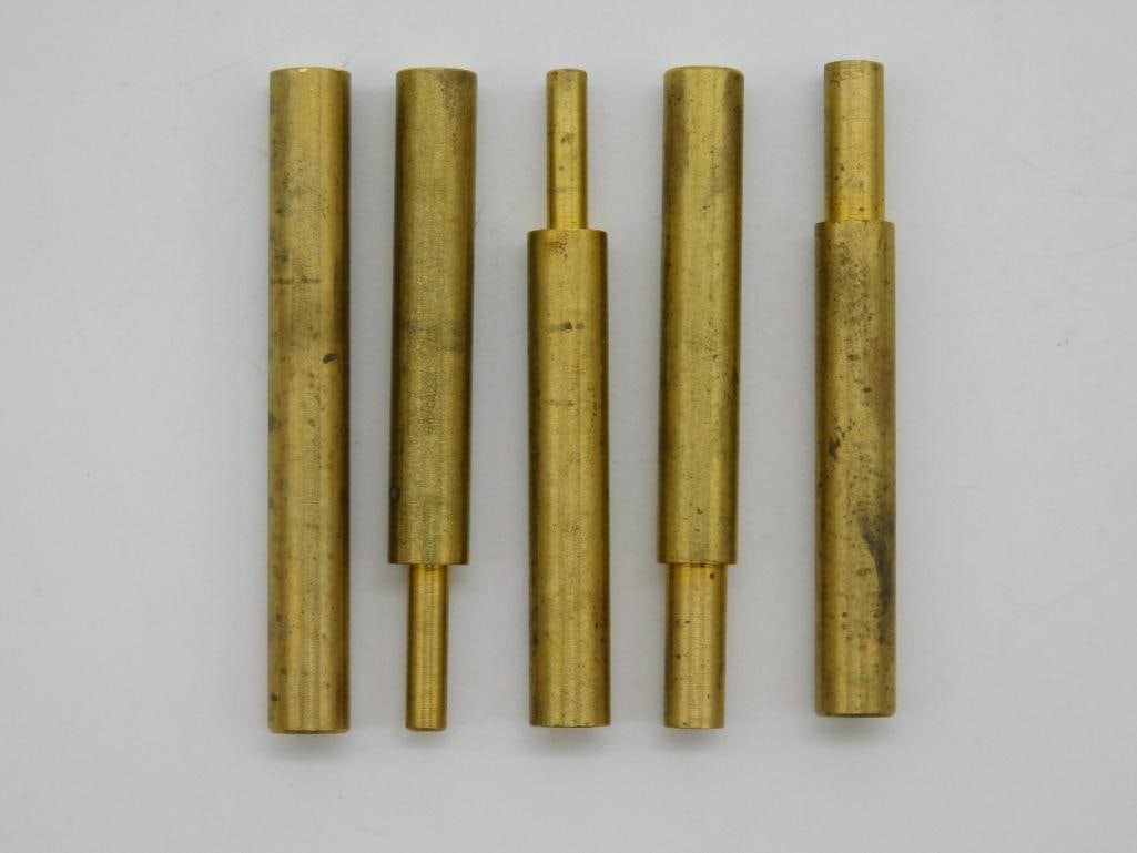 BRASS DOPS: WELCOME TO HATMAN AUCTIONS! SPECIAL NOTICE: Please see photos for measurements and descriptions. ***Yes, we have in house shipping with MANY REPEAT CUSTOMERS because of our streamlined service.