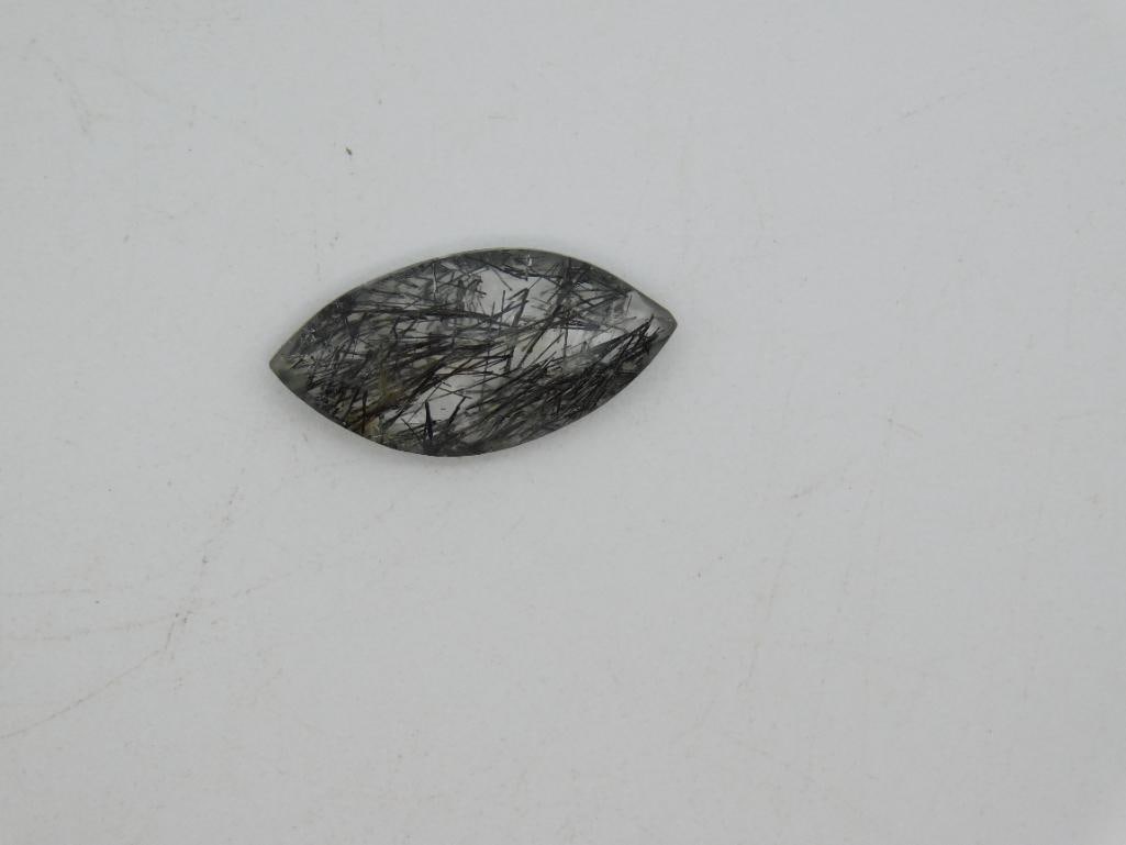 TOURMALATED QUARTZ ROCK STONE LAPIDARY SPECIMEN: WELCOME TO HATMAN AUCTIONS! SPECIAL NOTICE: Please see photos for measurements and descriptions. ***Yes, we have in house shipping with MANY REPEAT CUSTOMERS because of our streamlined service.