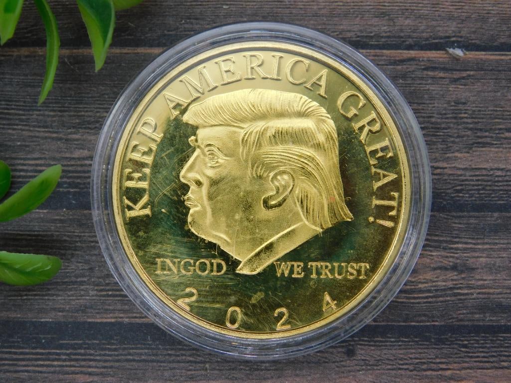 2024 DONALD TRUMP COIN: 2024 DONALD TRUMP COIN