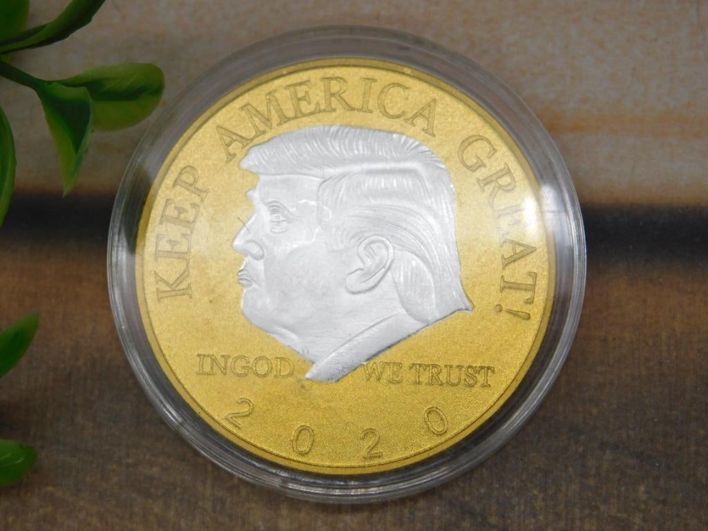 2020 DONALD TRUMP COIN: 2020 DONALD TRUMP COIN