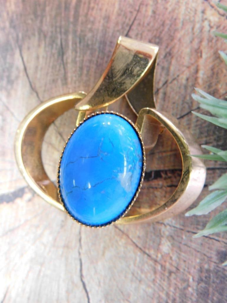 TURQUOISE PENDANT ROCK STONE LAPIDARY SPECIMEN: TURQUOISE PENDANT ROCK STONE LAPIDARY SPECIMEN