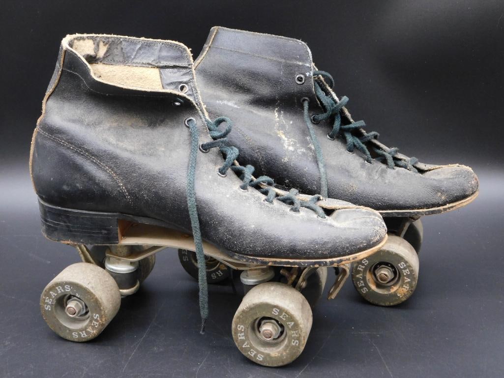 SEARS ROLLERSKATES VINTAGE ANTIQUE: SEARS ROLLERSKATES VINTAGE ANTIQUE