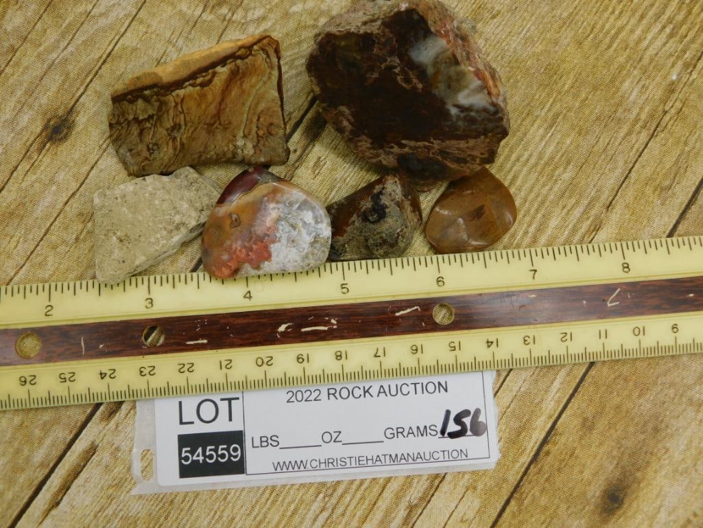 MIXED GEMSTONE ROCK STONE LAPIDARY SPECIMEN - 2