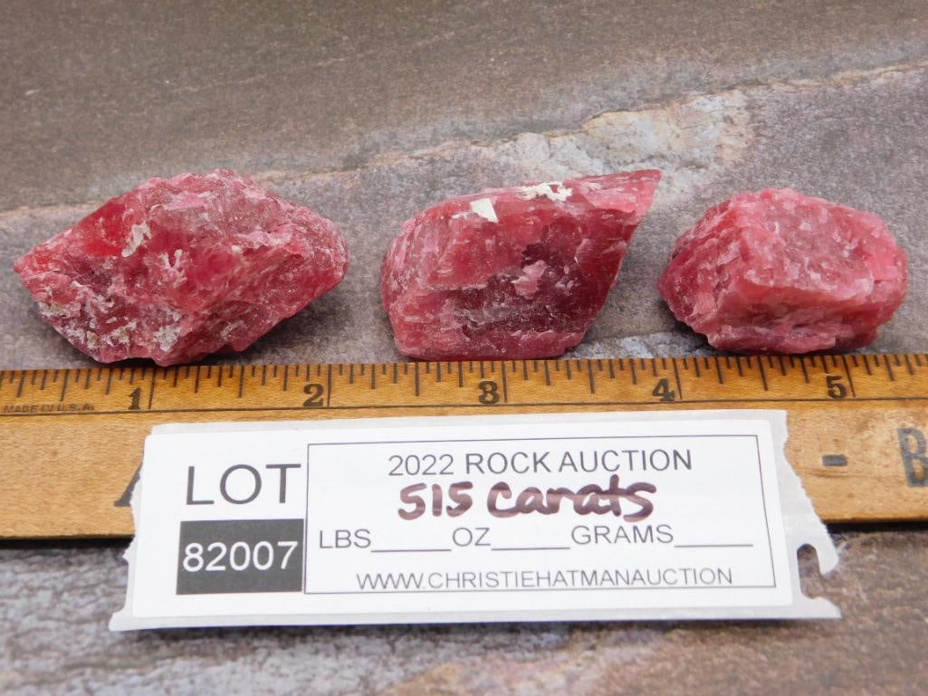 GEM RHODONITE 515 CARATS ROCK STONE LAPIDARY SPECIMEN: WELCOME TO HATMAN AUCTIONS! SPECIAL NOTICE: Please see photos for measurements and descriptions. ***Yes, we have in house shipping with MANY REPEAT CUSTOMERS because of our streamlined service. ****We