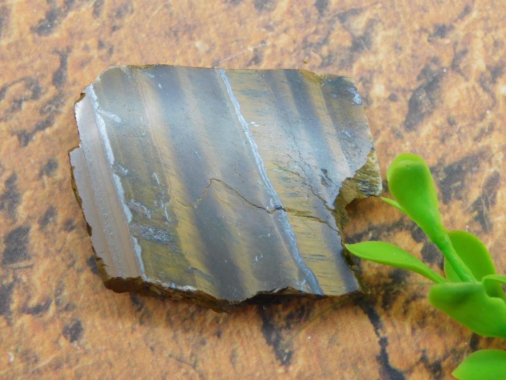 TIGER EYE ROCK STONE LAPIDARY SPECIMEN: WELCOME TO HATMAN AUCTIONS! SPECIAL NOTICE: Please see photos for measurements and descriptions. ***Yes, we have in house shipping with MANY REPEAT CUSTOMERS because of our streamlined service.