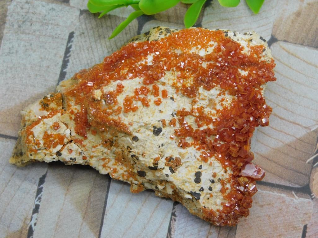 VANADINITE ROCK STONE LAPIDARY SPECIMEN: WELCOME TO HATMAN AUCTIONS! SPECIAL NOTICE: Please see photos for measurements and descriptions. ***Yes, we have in house shipping with MANY REPEAT CUSTOMERS because of our streamlined service. ****We