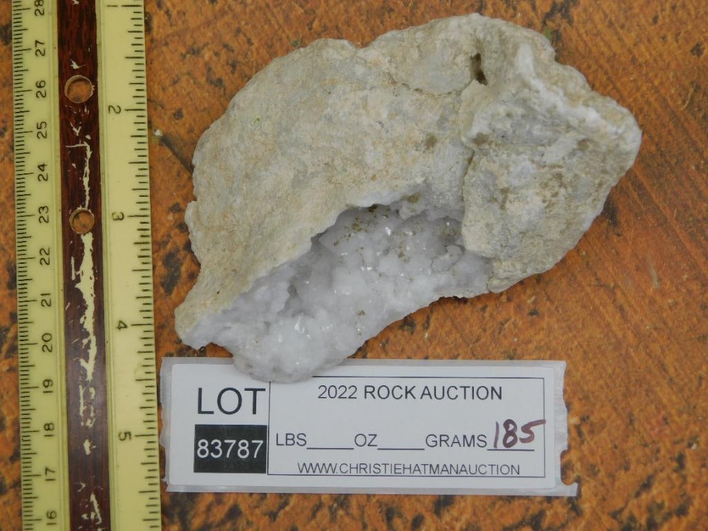 GEODE ROCK STONE LAPIDARY SPECIMEN - 2