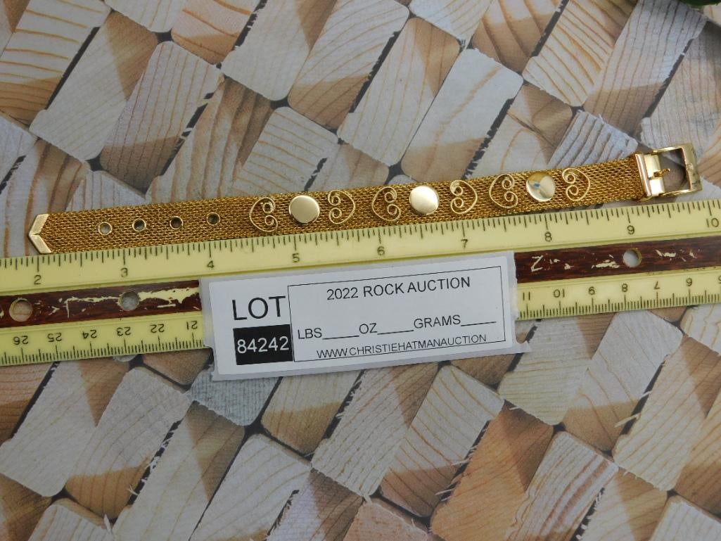 BRACELET: WELCOME TO HATMAN AUCTIONS! SPECIAL NOTICE: Please see photos for measurements and descriptions. ***Yes, we have in house shipping with MANY REPEAT CUSTOMERS because of our streamlined service.