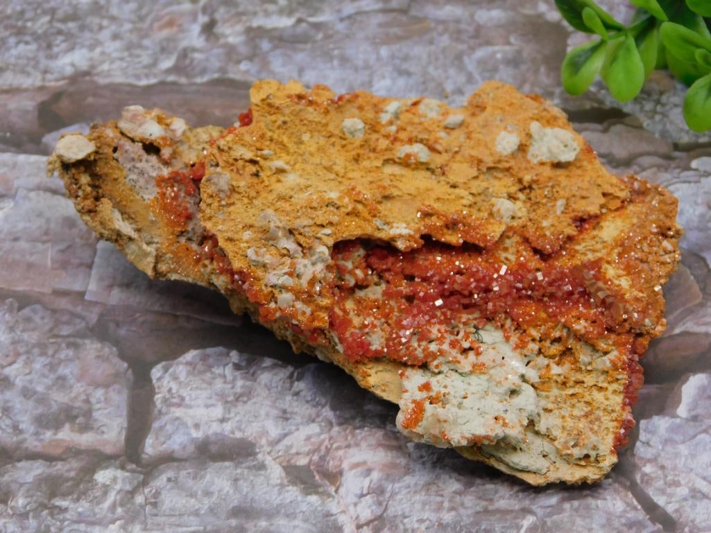VANADINITE ROCK STONE LAPIDARY SPECIMEN: WELCOME TO HATMAN AUCTIONS! SPECIAL NOTICE: Please see photos for measurements and descriptions. ***Yes, we have in house shipping with MANY REPEAT CUSTOMERS because of our streamlined service. ****We