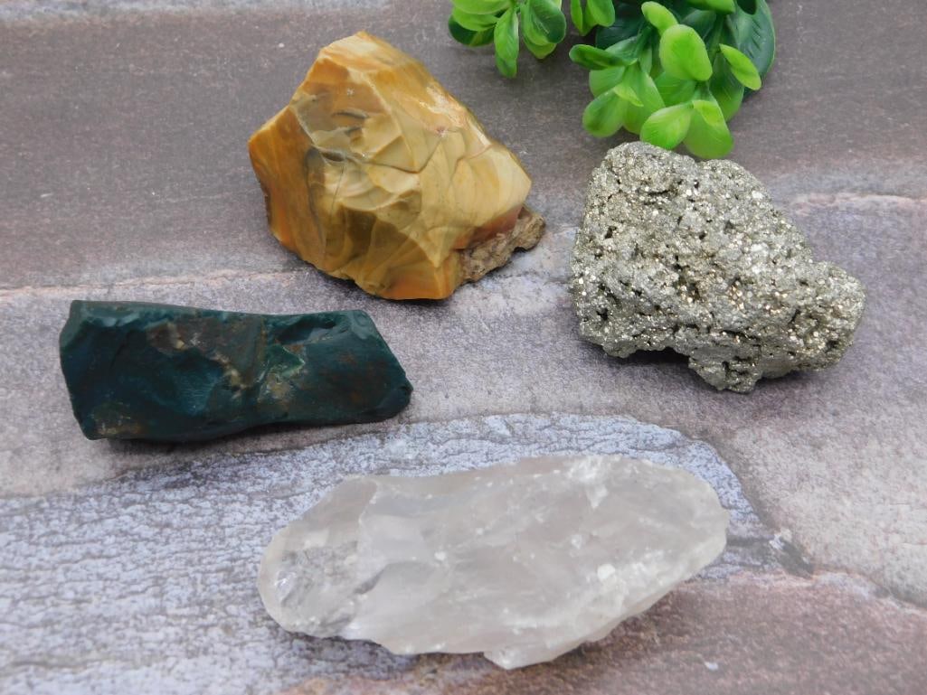 MIXED LOT ROCK STONE LAPIDARY SPECIMEN: WELCOME TO HATMAN AUCTIONS! SPECIAL NOTICE: Please see photos for measurements and descriptions. ***Yes, we have in house shipping with MANY REPEAT CUSTOMERS because of our streamlined service.
