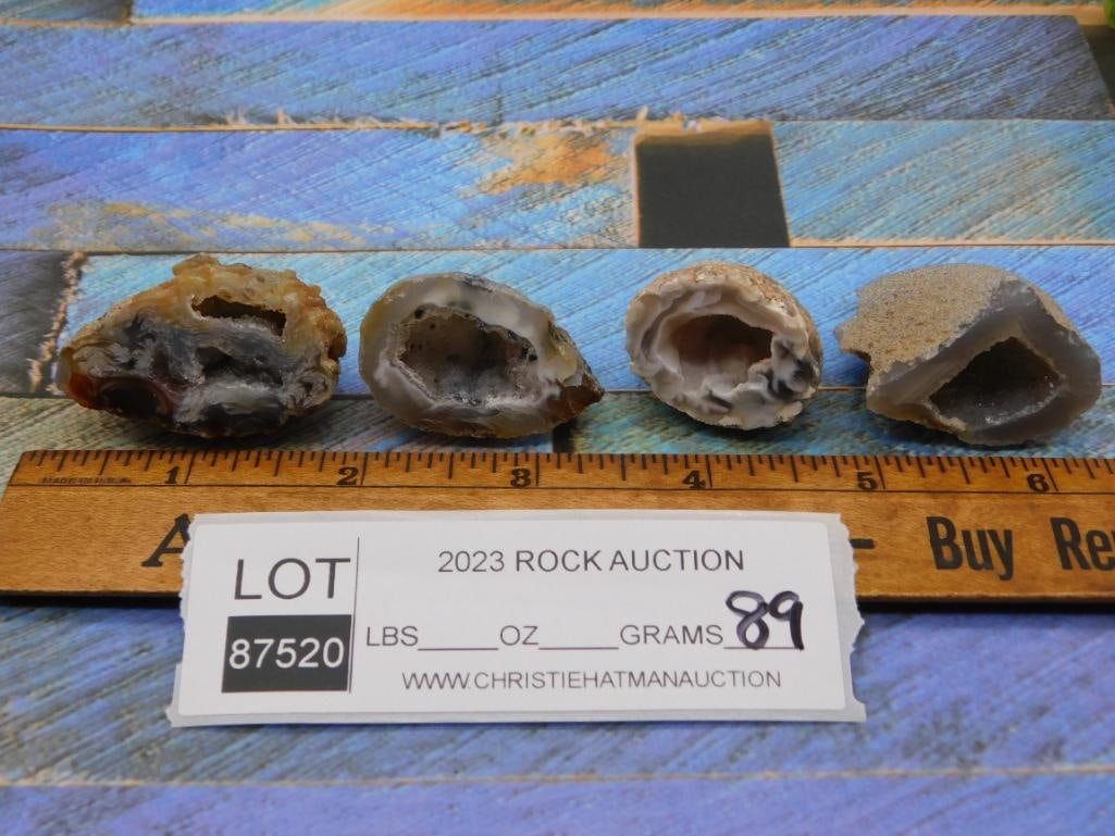 GEODE ROCK STONE LAPIDARY SPECIMEN - 2