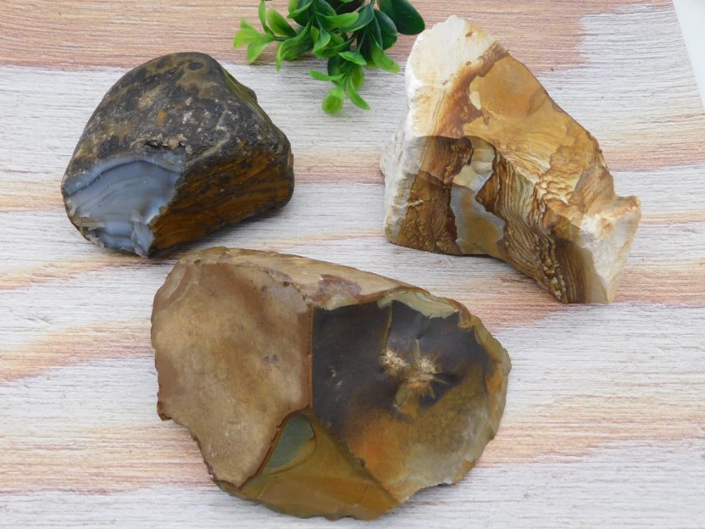 MIXED LOT ROCK STONE LAPIDARY SPECIMEN: WELCOME TO HATMAN AUCTIONS! SPECIAL NOTICE: Please see photos for measurements and descriptions. ***Yes, we have in house shipping with MANY REPEAT CUSTOMERS because of our streamlined service.