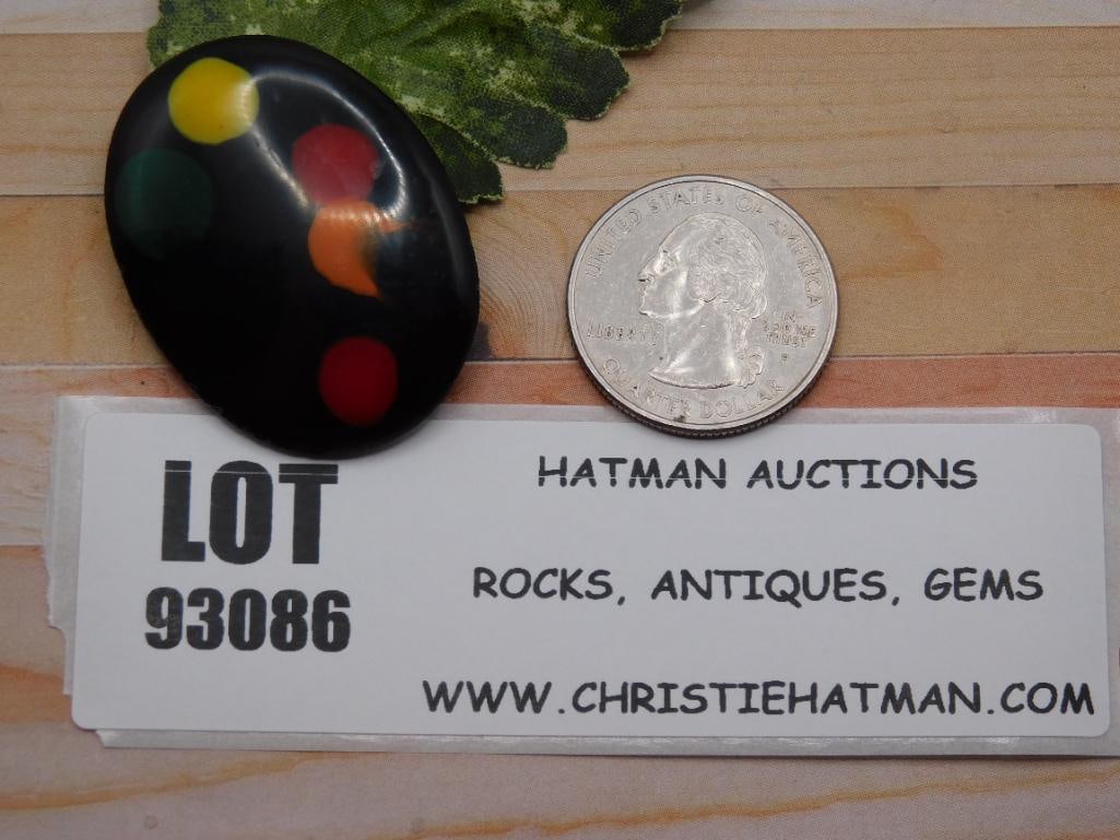 CABOCHON ROCK STONE LAPIDARY SPECIMEN: CABOCHON ROCK STONE LAPIDARY SPECIMEN