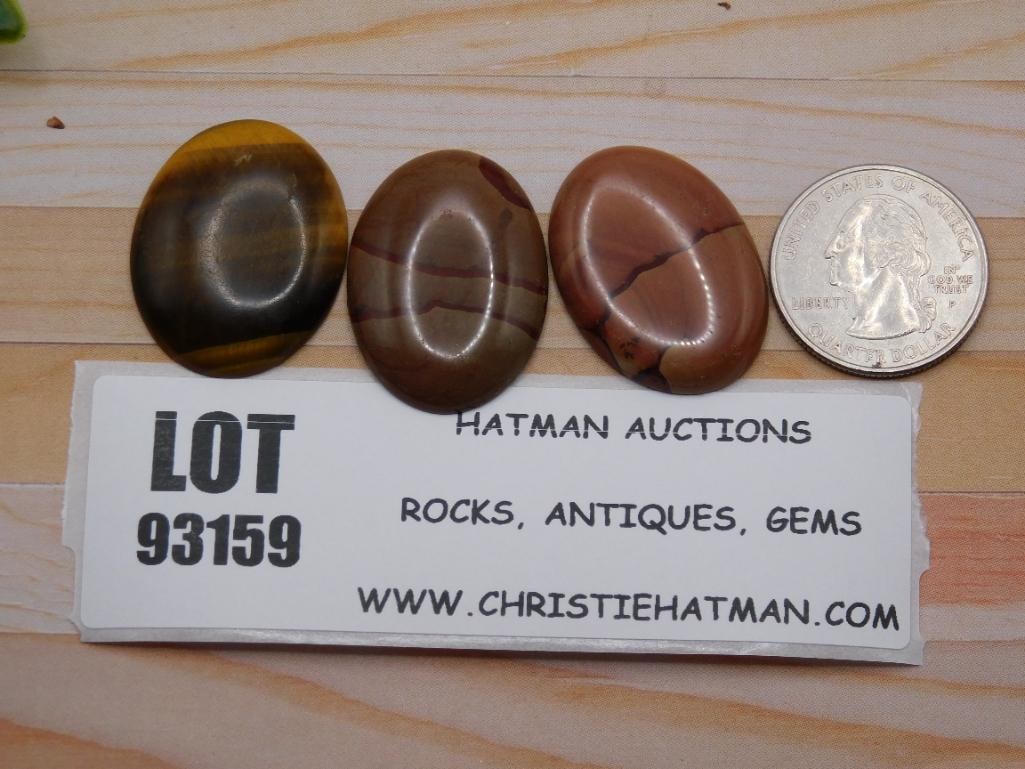 CABOCHONS ROCK STONE LAPIDARY SPECIMEN: CABOCHONS ROCK STONE LAPIDARY SPECIMEN
