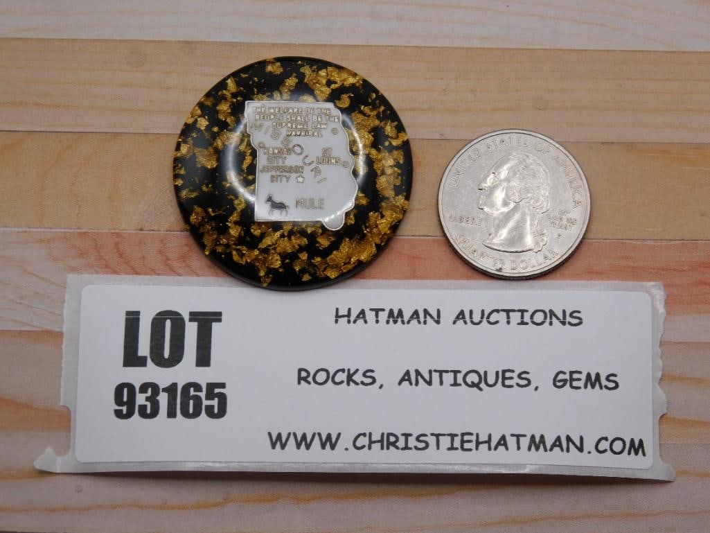 MISSOURI CABOCHON ROCK STONE LAPIDARY SPECIMEN (1 of 1)