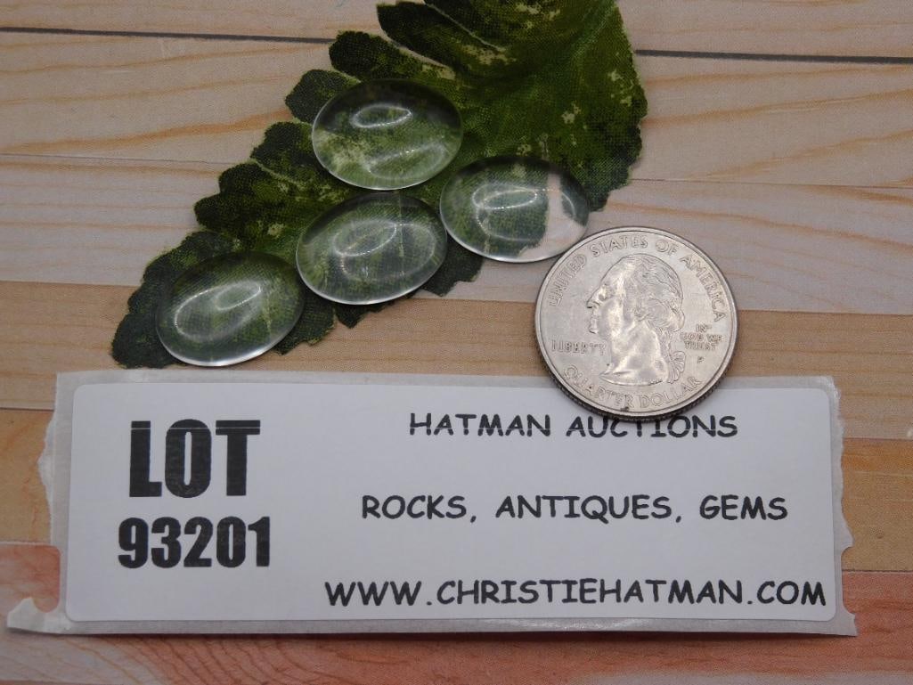 CLEAR QUARTZ CABOCHONS ROCK STONE LAPIDARY SPECIMEN: CLEAR QUARTZ CABOCHONS ROCK STONE LAPIDARY SPECIMEN