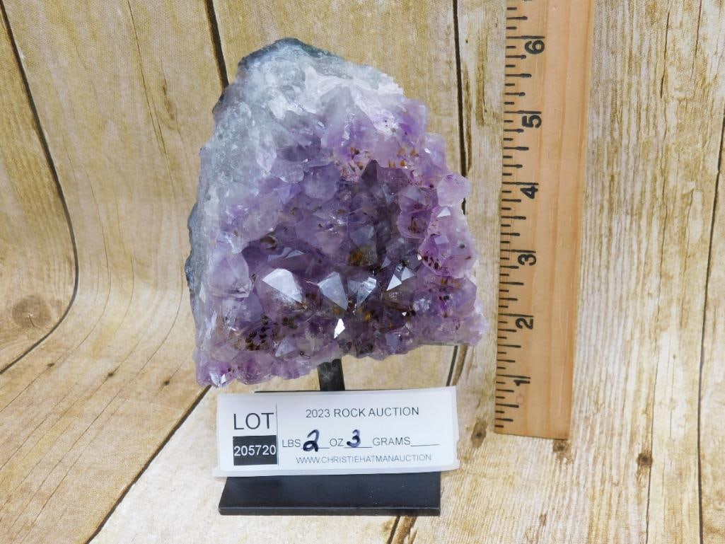 AMETHYST DISPLAY ROCK STONE LAPIDARY SPECIMEN - 2