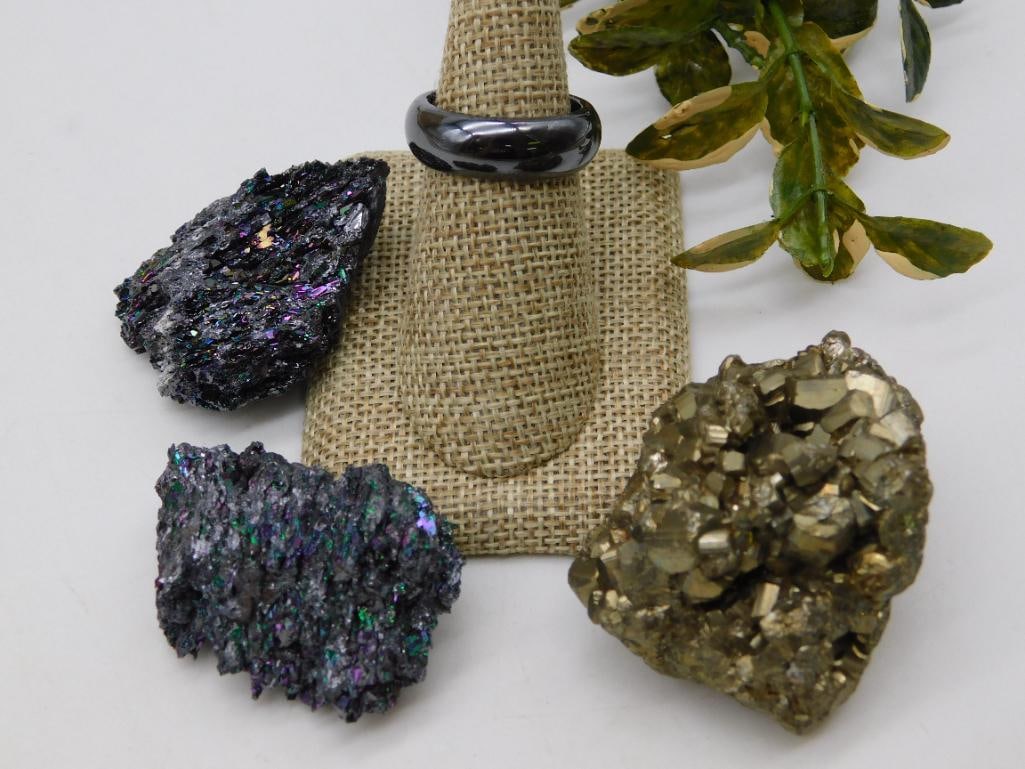 MIXED LOT ROCK STONE LAPIDARY SPECIMEN: WELCOME TO HATMAN AUCTIONS! SPECIAL NOTICE: Please see photos for measurements and descriptions. ***Yes, we have in house shipping with MANY REPEAT CUSTOMERS because of our streamlined service.