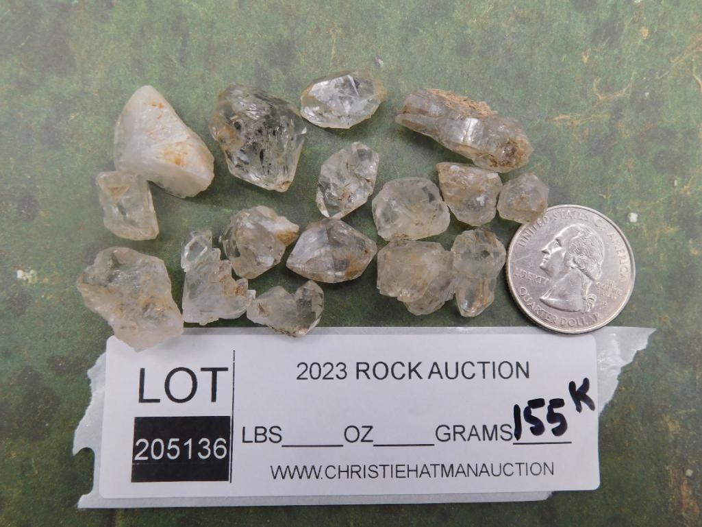 HERKIMER DIAMOND ROCK STONE LAPIDARY SPECIMEN - 2