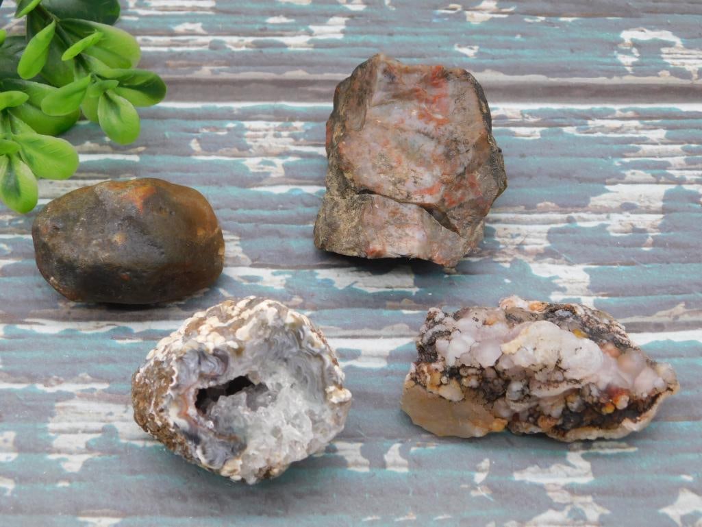 MIXED ROUGH ROCK ROCK STONE LAPIDARY SPECIMEN: WELCOME TO HATMAN AUCTIONS! SPECIAL NOTICE: Please see photos for measurements and descriptions. ***Yes, we have in house shipping with MANY REPEAT CUSTOMERS because of our streamlined service. ****We