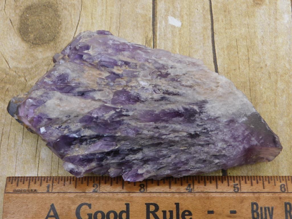 AMETHYST SCEPTER ROCK STONE LAPIDARY SPECIMEN - 3