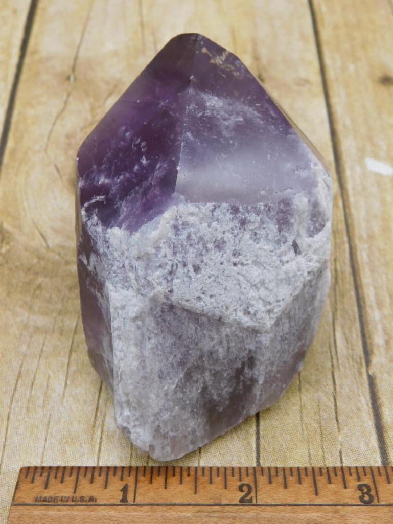 AMETHYST SCEPTER ROCK STONE LAPIDARY SPECIMEN - 5