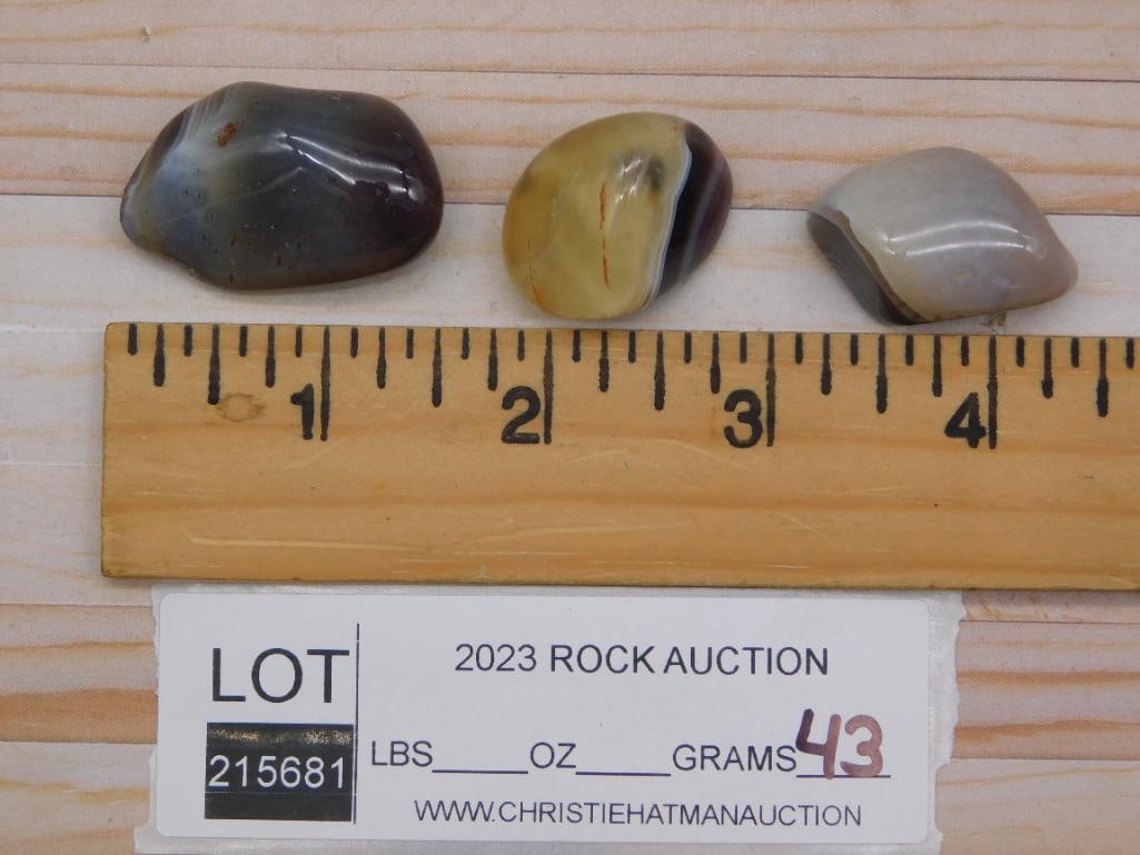 BOTSWANA AGATE ROCK STONE LAPIDARY SPECIMEN - 2
