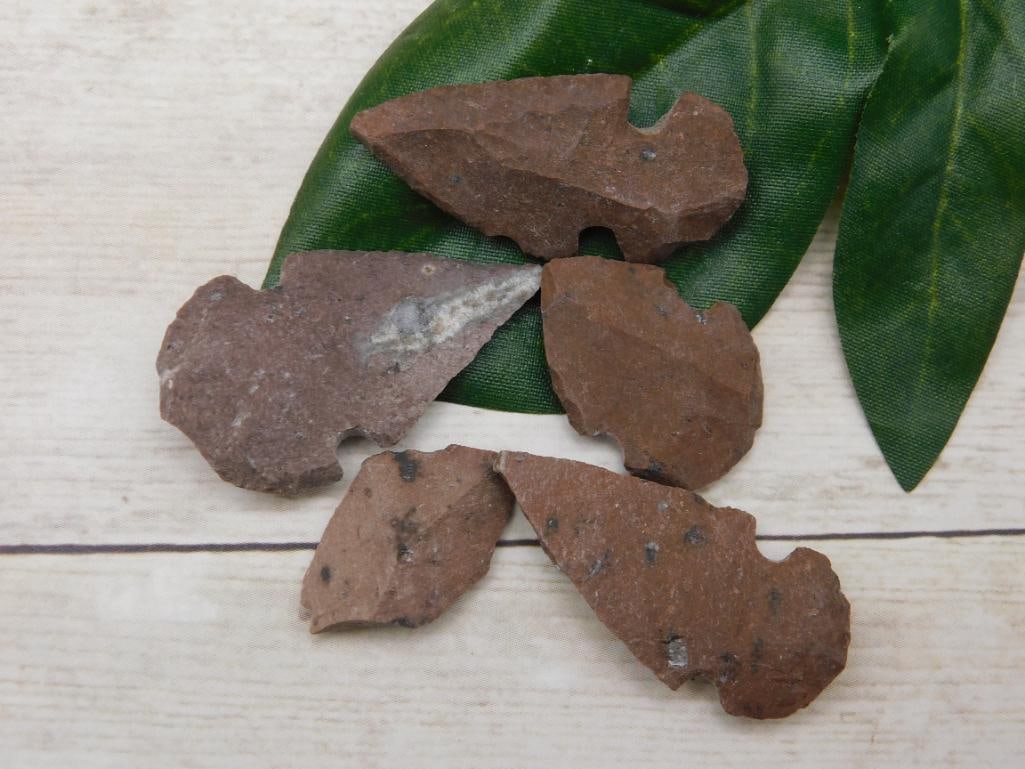 HAND KNAPPED ARTIFACT TOOLS ROCK STONE LAPIDARY SPECIMEN (1 of 2)