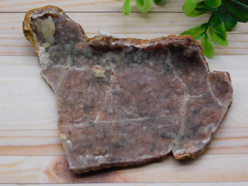 CAVE GEODE ROCK STONE LAPIDARY SPECIMEN (1 of 2)