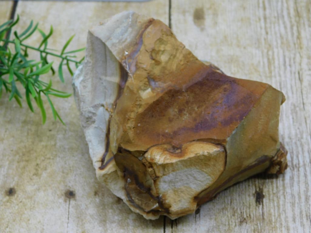 JASPER ROCK STONE LAPIDARY SPECIMEN: JASPER ROCK STONE LAPIDARY SPECIMEN — Part of our Discover Hidden Harbor, Crystals and Gems auction at HATMAN'S Auctions! Please see photos for measurements and condition. YES, we have in-house