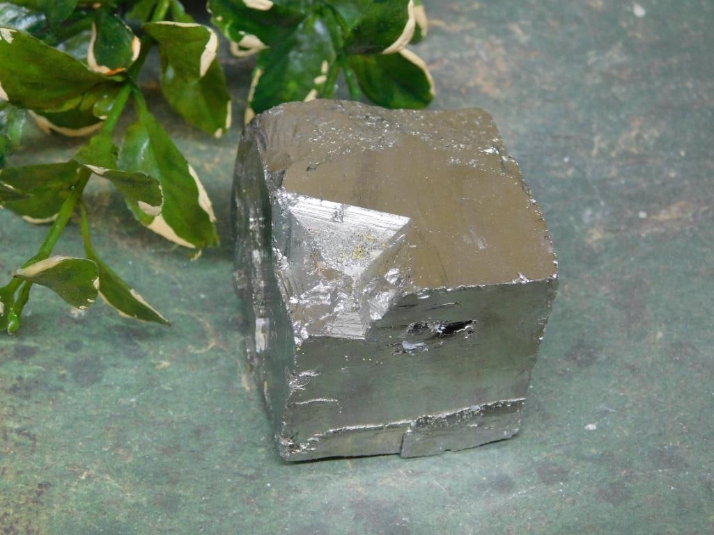 NATURAL FORMATION PYRITE CUBE ROCK STONE LAPIDARY SPECIMEN: NATURAL FORMATION PYRITE CUBE ROCK STONE LAPIDARY SPECIMEN — Part of our Discover Hidden Harbor, Crystals and Gems auction at HATMAN'S Auctions! Please see photos for measurements and condition.