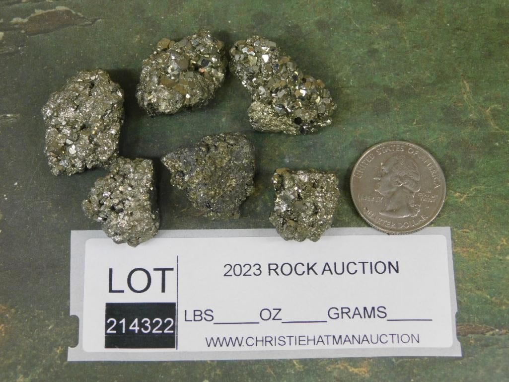 PYRITE ROCK STONE LAPIDARY SPECIMEN - 2