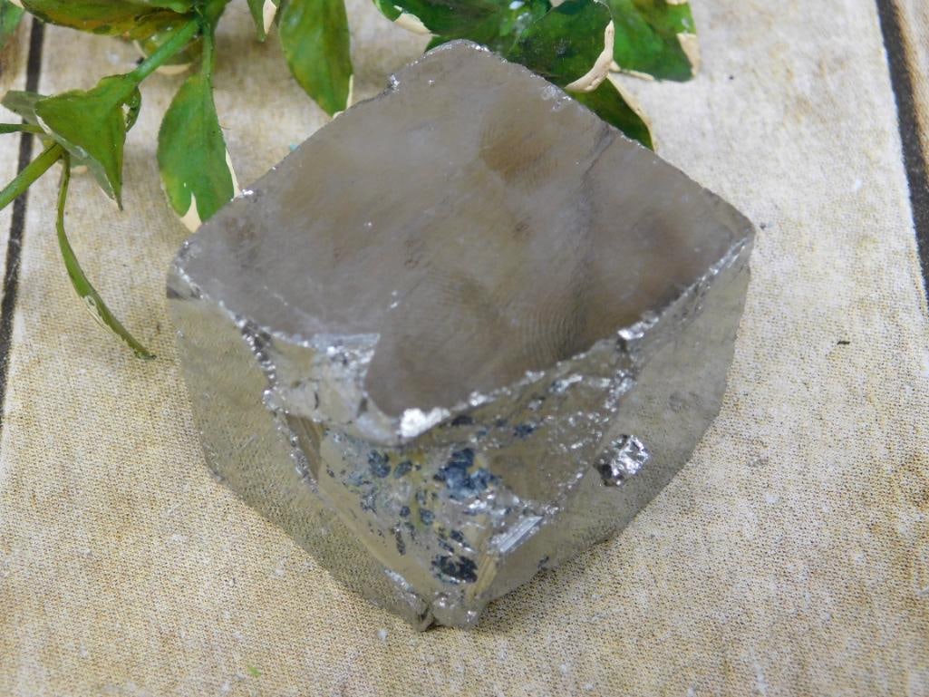 NATURAL FORMATION PYRITE CUBE ROCK STONE LAPIDARY SPECIMEN: NATURAL FORMATION PYRITE CUBE ROCK STONE LAPIDARY SPECIMEN — Part of our Discover Hidden Harbor, Crystals and Gems auction at HATMAN'S Auctions! Please see photos for measurements and condition. YES