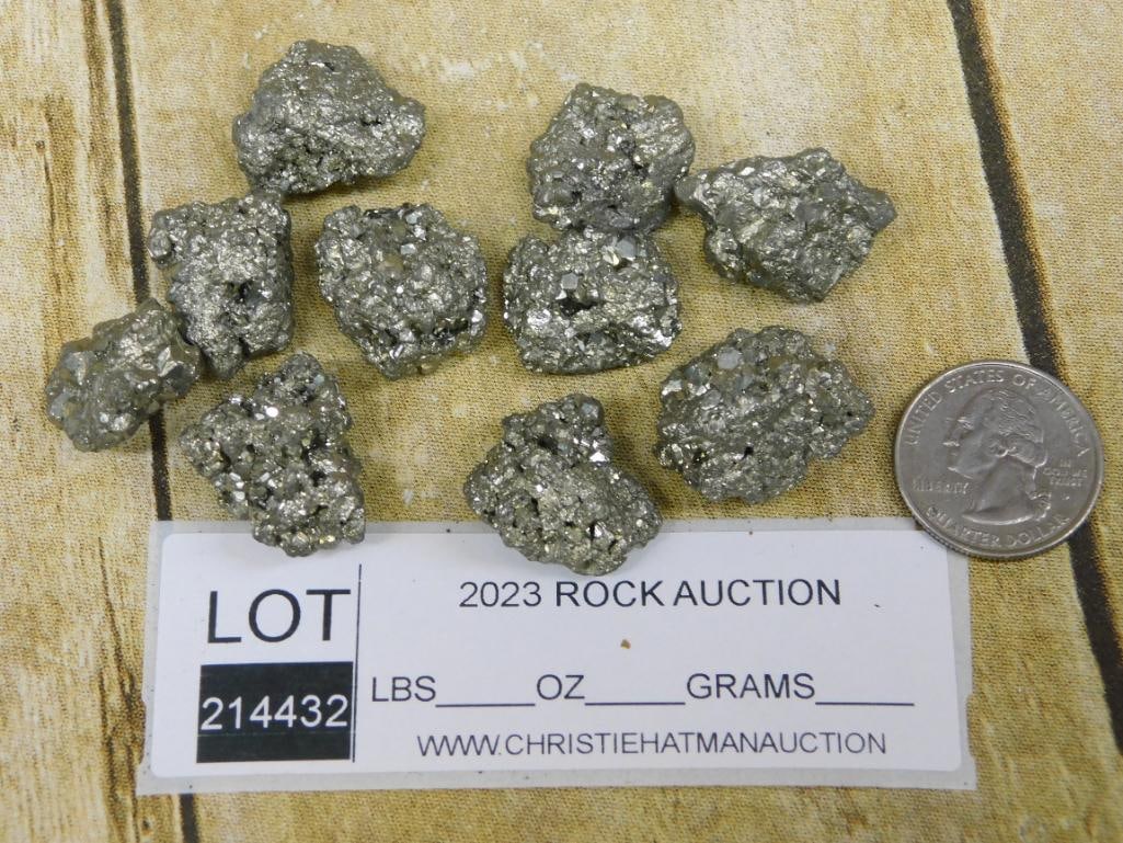 PYRITE ROCK STONE LAPIDARY SPECIMEN - 2