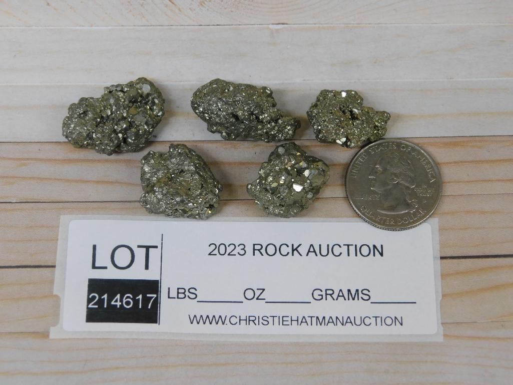 PYRITE ROCK STONE LAPIDARY SPECIMEN - 2